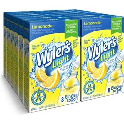 Wyler s Light Singles To Go Powder Packets Water Drink Mix Lemonade 96