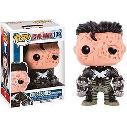 Funko Figurine Marvel Civil War Crossbones Unmasked Exclu Pop 10cm 0849803077976