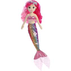 Minnie Rainbow Unicorn Mermaid Sparkles Plush