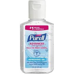 Purell 9605-24 Advanced 2 Portable Flip Cap Bottle Hand Sanitizer Gel 24/Carton