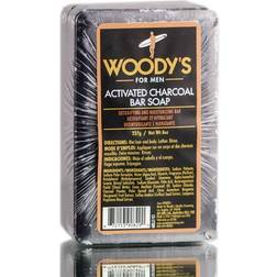 Woody s For Men Activated Charcoal Bar Soap - 4