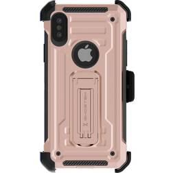 Ghostek Iron Armor2 Rugged Case w/ Holster clip for iPhone XS Max, Rose Gold