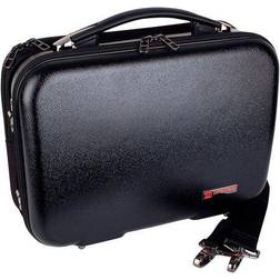 ProTec Zip Clarinet Case With Removable Music Pocket Black Blue