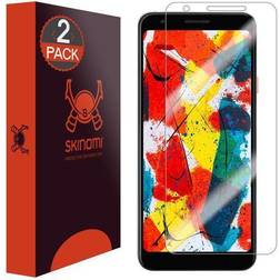 2x Skinomi Screen Protector for Google Pixel 3a (5.6 Edge to Edge