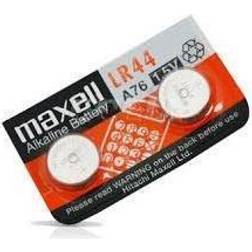 Maxell LR44 Coin Cell Alkaline Battery 2ea/pack