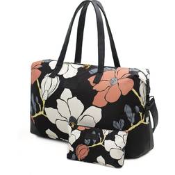 Jadyn Jadyn Luna 37L Weekender and Travel Bag for Women (Magnolia Black)