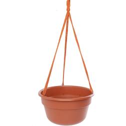 Bloem 6.8 H X 12.4 Resin Dura Cotta Hanging Basket Terracotta Clay