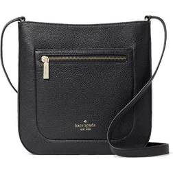 Kate Spade crossbody Purse for Women Leila Top Zip crossbody (Black)
