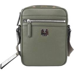 MCM Havssköldpadda Läder Crossbody Väska - Green