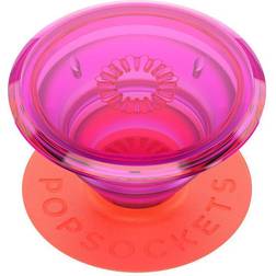 Popsockets Neon Glow Electric Sunrise Phone Grip PopGrip Pink