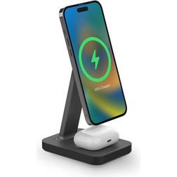 Mophie snap charging stand & pad (Black)