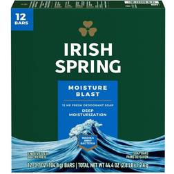 Irish Spring Bar Soap - Moisture Blast 3.7oz/12pk