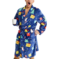 Jule Sweaters Christmas Morning Coat Unisex - Navy Blue