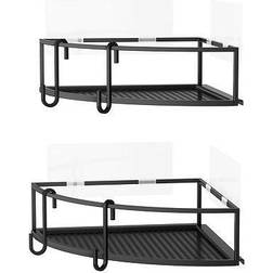 Umbra Hörnhylla Metall 2-Pack Svart