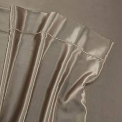 Martex Seduction Satin Bed Sheet Gold, Brown, White