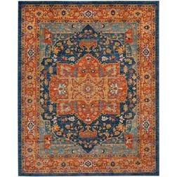 Safavieh Damjan Oriental Orange, Blue