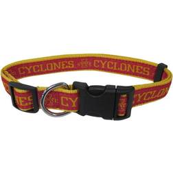 Pets First Adjustable Iowa State Cyclones Dog Collar