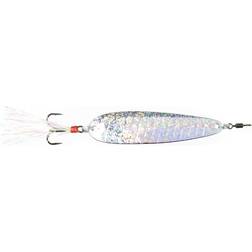 Nichols Lures Lake Fork Flutter Spoon Silver Scale 1 1/8 oz. Silver Scale