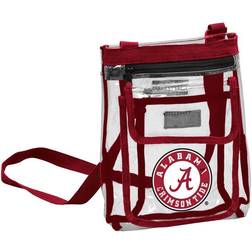 NCAA Logo Brands 102-66P Alabama Gameday Clear Crossbody