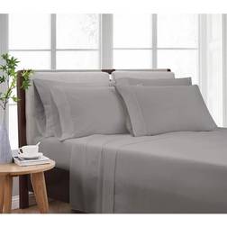 Cannon Solid Split Bed Sheet Gray (259.08x)