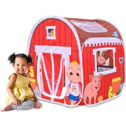 CoComelon Old MacDonald's Musical Barn Play Tent, Multicolor