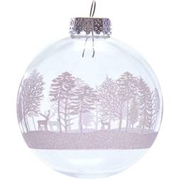 Kurt Adler S. 6pc. Design Glass Ball Christmas Tree Ornament