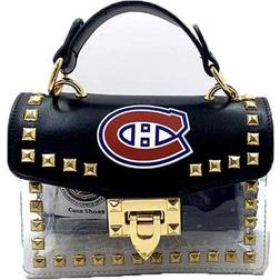 Cuce Montreal Canadiens Studded Clear Crossbody Purse