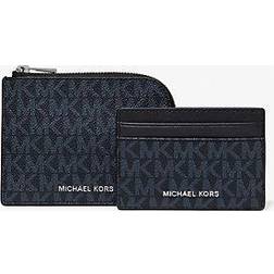 Michael Kors Hudson Logo 2-in-1 Wallet - Blue - ONE