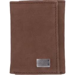 Eagles Wings Brewers Leather Trifold with Concho