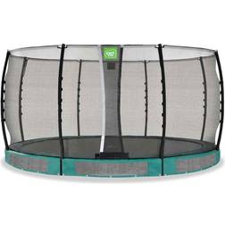 Exit Toys Allure Classic Bodentrampolin ø 427cm grün