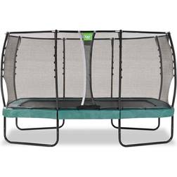 Exit Toys Allure Premium Trampolino 244x427cm verde