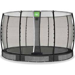 Exit Toys Trampolin Nedgravelig Allure Classic 366cm Sort Inkl. Sikkerhedsnet