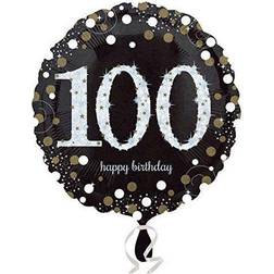 Amscan 3374401 100th Birthday Foil Balloons