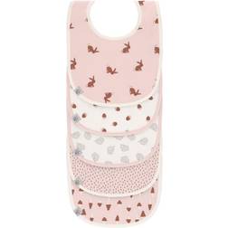 Lässig Waterproof bib Little Forest Rabbit 5pcs