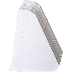 Lineco Self Stick Easel Backs white 5 in. pack of 25