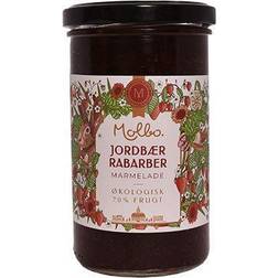 Rømer Jordbær & Rabarber marmelade Molbo, 290