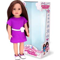 Sophia's Sophia's(R) Miley Brunette Vinyl Doll Pink