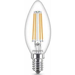 Philips LEDClassic Filament 60W kerte E14 varm hvid klar ikke dæmpbar 1 stk 8718699648763