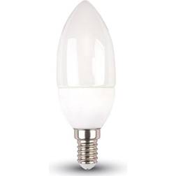 V-TAC 4W (30W) LED kertepære E14 6000K 320Lm 200° (A