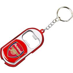 Arsenal F.C. Torch Light Bottle Opener Keyring in a Gift Box