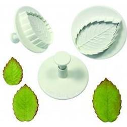 PME Larger Veined Rose Leaf Plunger Utstickare