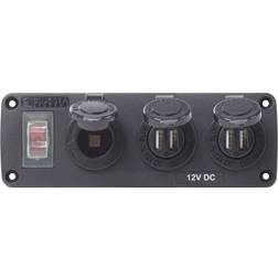 Blue Sea 4365 USB Accessory Panel