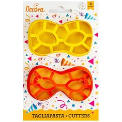 Decora Fastelavn maske 2 Stampo per biscotti