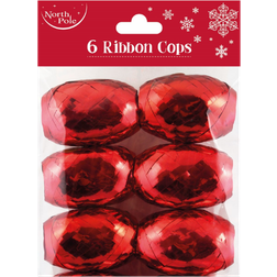 North Pole Gift Ribbon 6 pcs