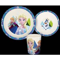 FROZEN BAMBOO 3 PCS MEAL TIME SET (engelsk)