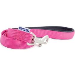 Ancol Heritage Nylon Padded Lead Raspberry 12mm X1m