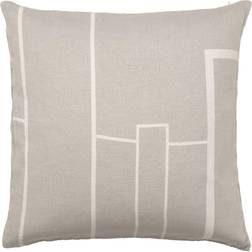 Kristina Dam Studio Architecture Cushion Komplet pyntepude Hvid, Beige (60x60cm)