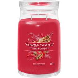 Yankee Candle Signature Sparkling Cinnamon Swieca Duza 567g Doftljus