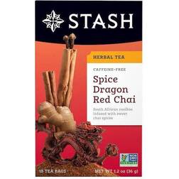 Stash Spice Dragon Red Chai Tea Caffeine Free 18