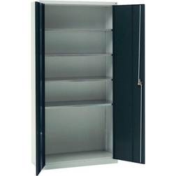 Blackbolt Blika tool cabinet ms-1 incl. 4 shelves ral 7035/9005